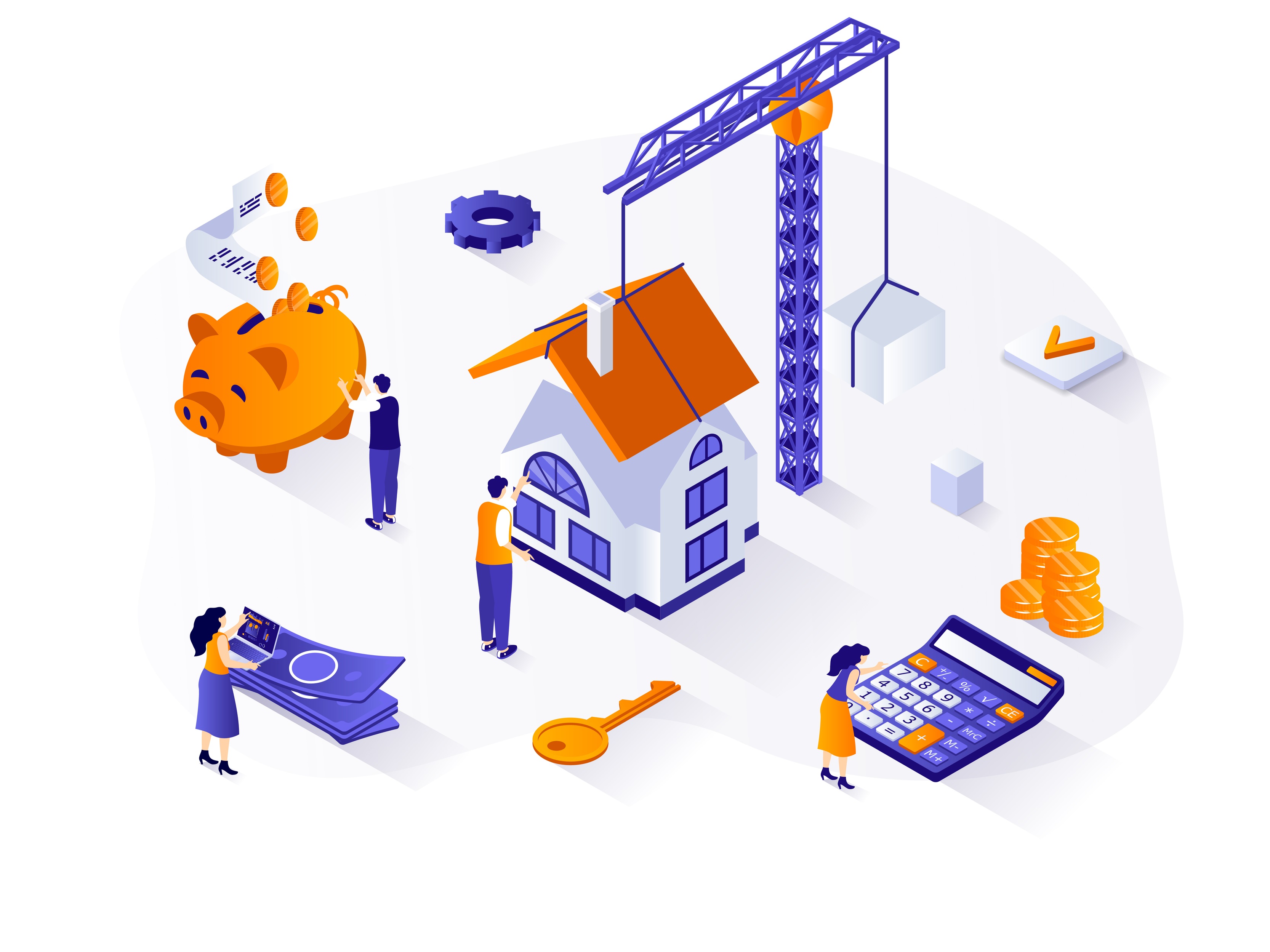 real-estate-investment-isometric